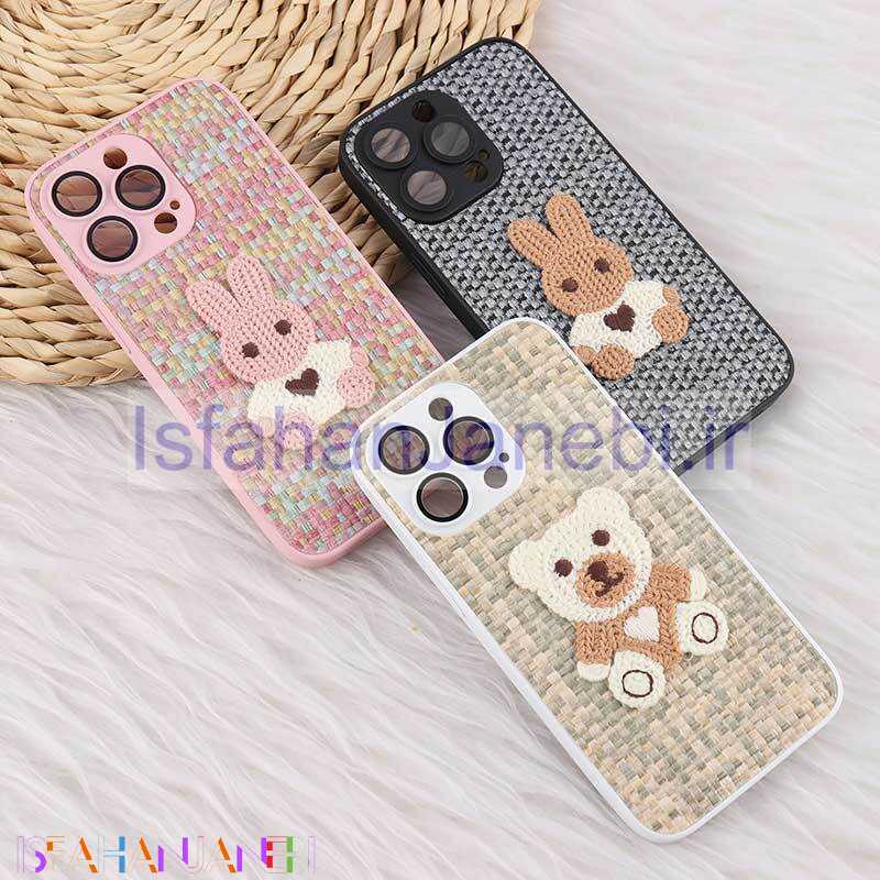 اصفهان جانبی-قاب عروسکی آیفون iPhone 13 Pro کنفی محافظ لنزدار