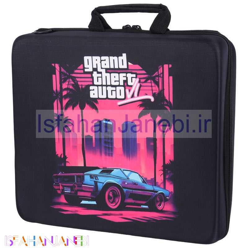 اصفهان جانبی-کیف کنسول بازی PS4 طرح GTA VI کد 3
