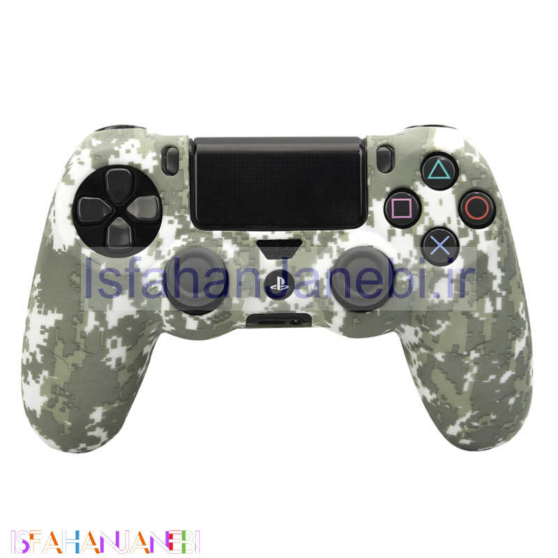 اصفهان جانبی-روکش دسته بازی PS4 طرح چریکی سفید سبز