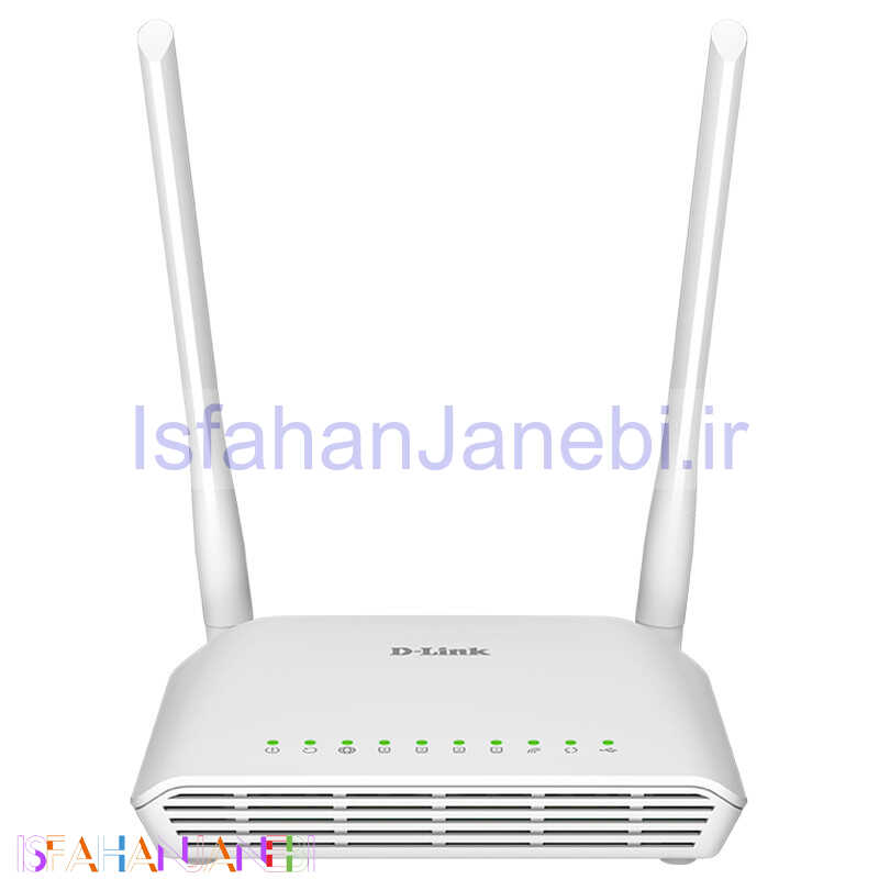 اصفهان جانبی-مودم روتر +ADSL2 دی لینک DSL-2750U