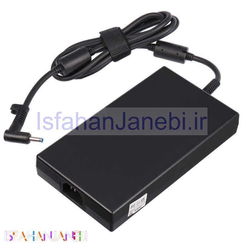 اصفهان جانبی-شارژر لپ تاپ HP 19.5V 10.3A سوکت آبی