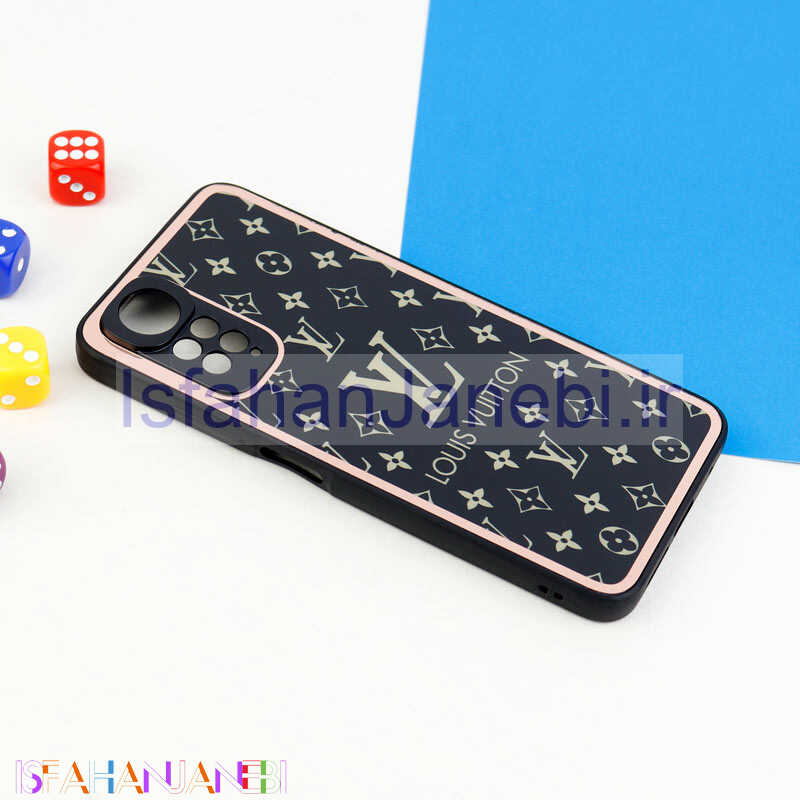 اصفهان جانبی-قاب محافظ لنزدار پشت گلسی طرحدار Xiaomi Redmi Note 11 / 11s سری A