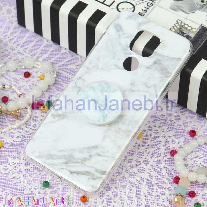 اصفهان جانبی-قاب سوپر IMD دور شفاف پاپ سوکت دار Xiaomi Redmi Note 9 سنگی