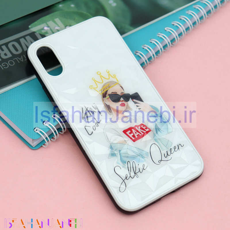 اصفهان جانبی-قاب طرحدار دیاموند کد3 آیفون iPhone X/XS سری B