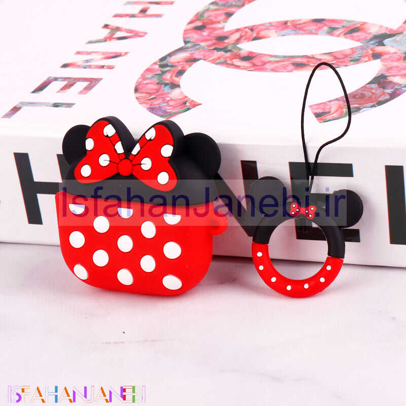 اصفهان جانبی-محافظ AirPods 3 سیلیکونی عروسکی میکی موس پاپیونی