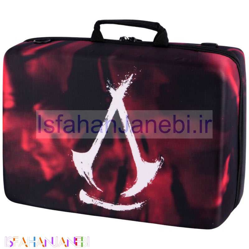 اصفهان جانبی-کیف کنسول بازی PS5 طرح Assassins Creed Shadows Logo