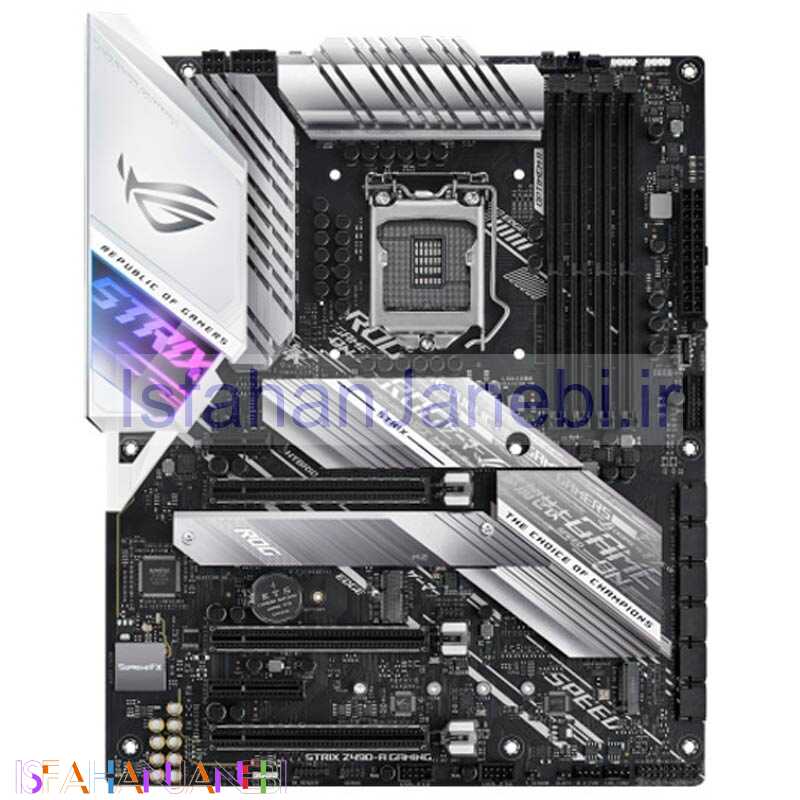 اصفهان جانبی-مادربرد ایسوس ROG STRIX Z490-A DDR4