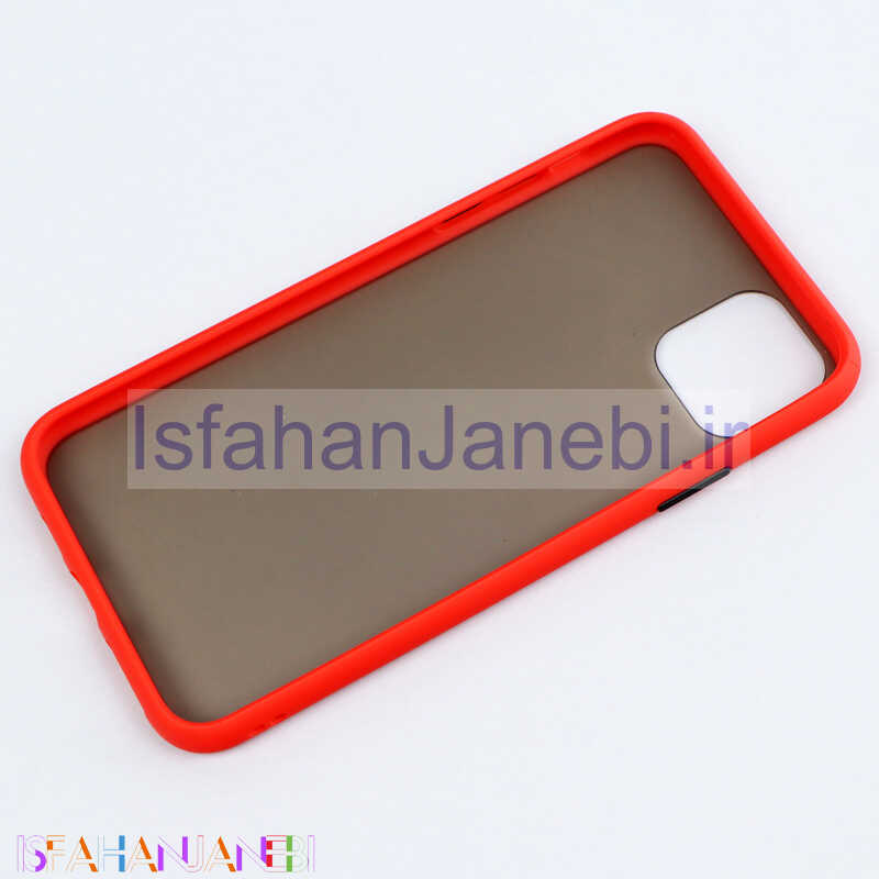 اصفهان جانبی-قاب PC مات iPhone 11 Pro Max قرمز