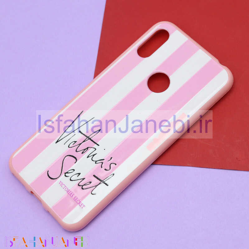 اصفهان جانبی-قاب فانتزی برجسته صورتی طرح مختلف هواوی Y6 Prime 2019