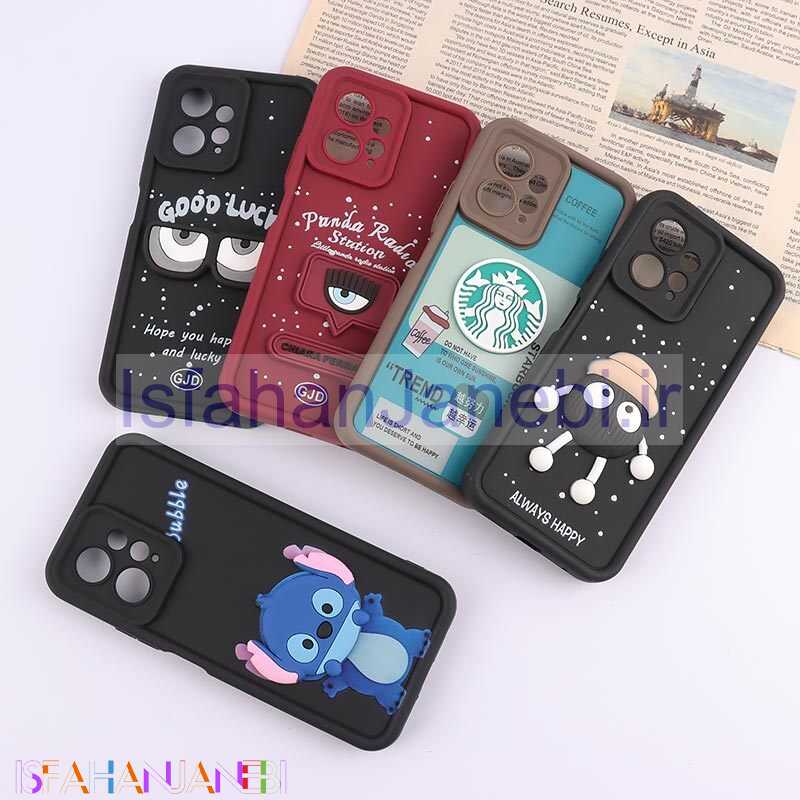 اصفهان جانبی-قاب سیلیکونی سولید شیائومی Redmi Note 12 4G محافظ لنزدار