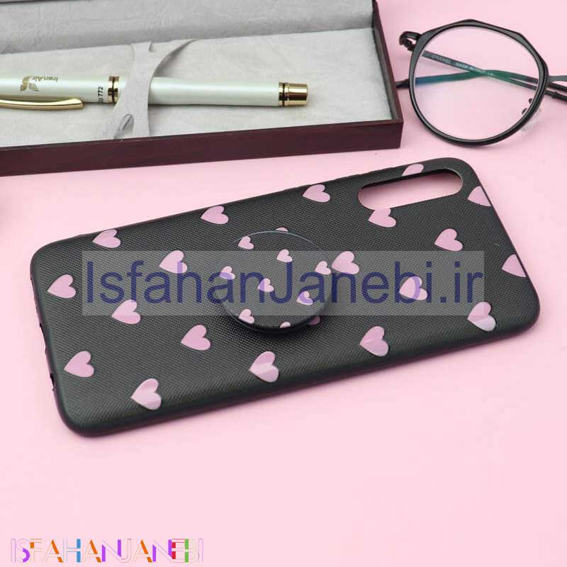 اصفهان جانبی-قاب فانتزی برجسته + پاپ سوکت کد3 سامسونگ A70 / A70s