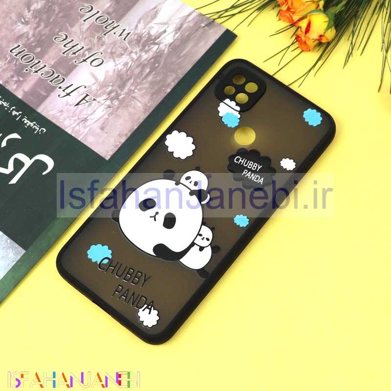 اصفهان جانبی-قاب PC مات محافظ لنزدار طرحدار پاندا شیائومی Redmi 9C