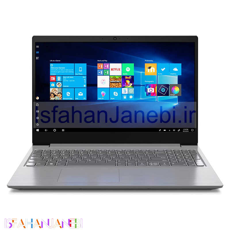 اصفهان جانبی-لپ تاپ Lenovo V15 Core i3 (10110U) 8GB 1TB+256GB SSD Intel 15.6″ HD