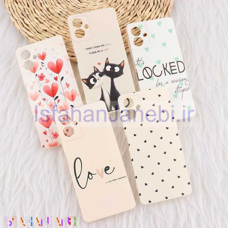 اصفهان جانبی-قاب ژله ای سامسونگ Galaxy A06 طرح دار چاپی محافظ لنزدار