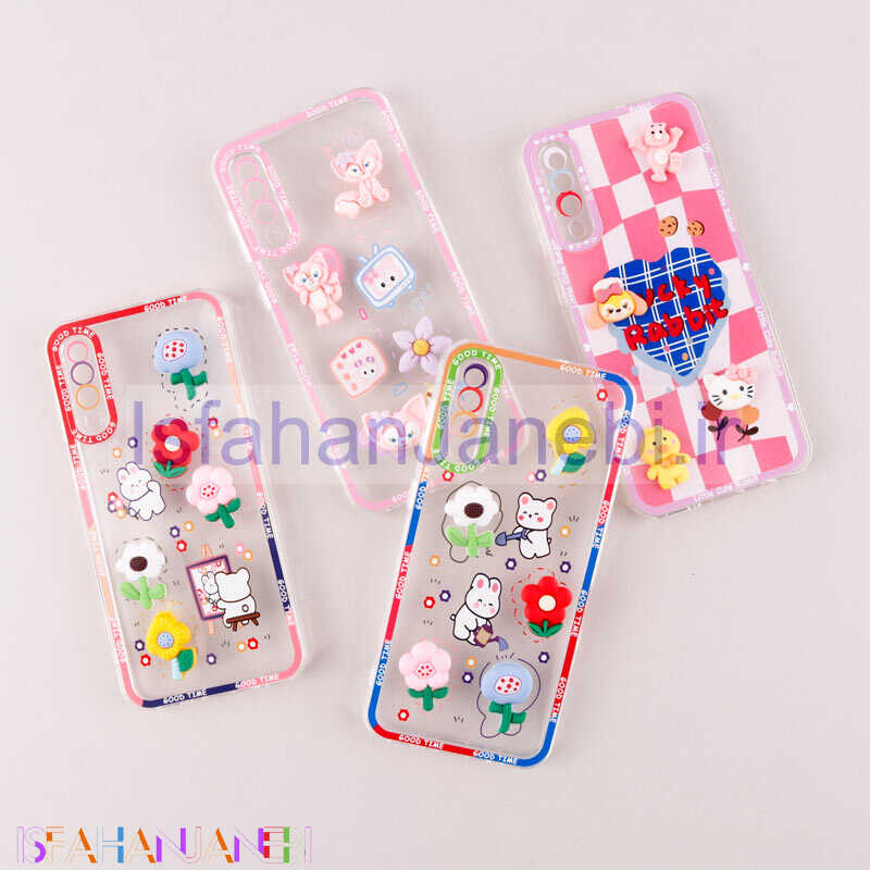 اصفهان جانبی-قاب عروسکی برجسته Good Time محافظ لنزدار Samsung Galaxy A50