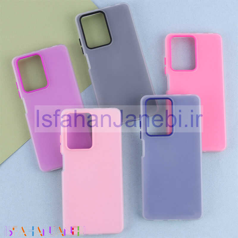 اصفهان جانبی-قاب پاستیلی مات دو تکه Xiaomi Redmi Note 12 Pro 5G