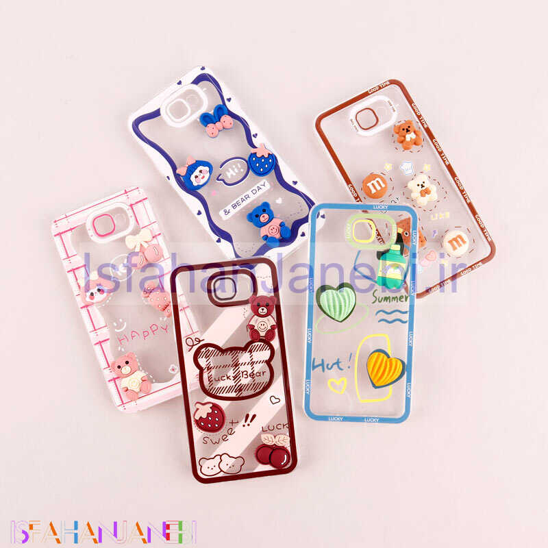 اصفهان جانبی-قاب عروسکی برجسته Highcopy محافظ لنزدار Samsung Galaxy J5 Prime