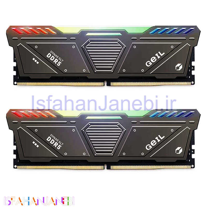 اصفهان جانبی-رم کامپیوتر Geil Polaris RGB DDR5 32GB 5200MHz CL42 Dual