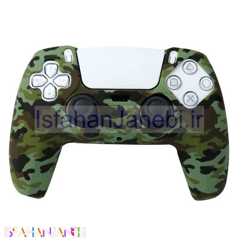 اصفهان جانبی-روکش دسته بازی PS5 طرح چریکی سبز