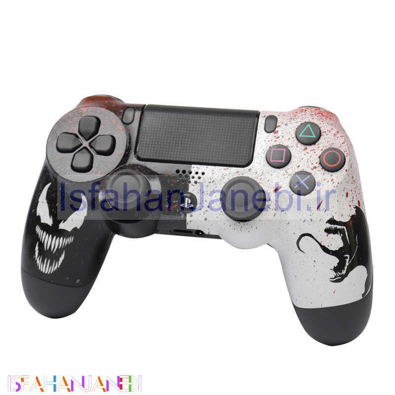 اصفهان جانبی-دسته بازی بی سیم SONY PlayStation 4 DualShock4 طرح Venom