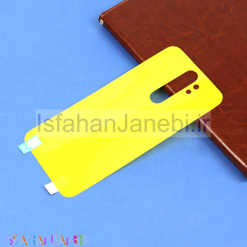 اصفهان جانبی-برچسب پشت تمام چسب زرد Xiaomi Redmi Note 8 Pro