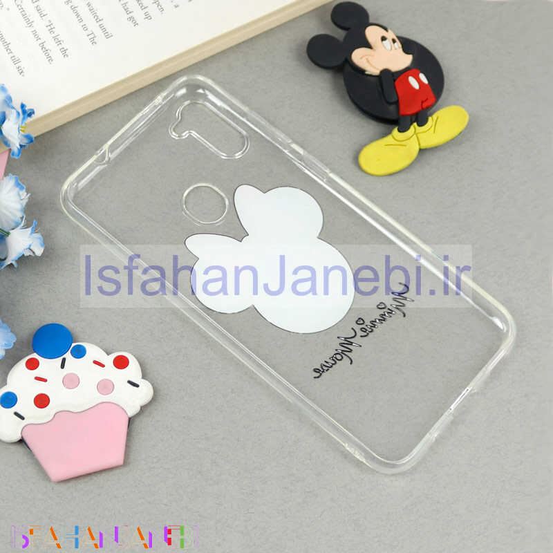اصفهان جانبی-قاب ژله ای شفاف طرحدار مینی موس Samsung Galaxy A11