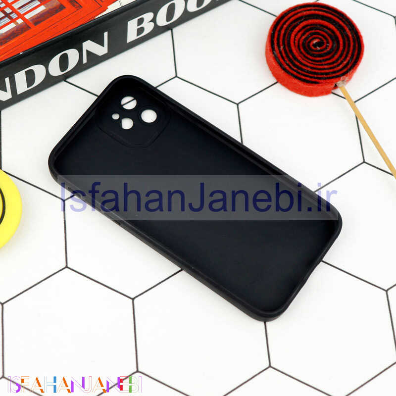 اصفهان جانبی-قاب سیلیکونی بولداگ محافظ لنزدار iPhone 11