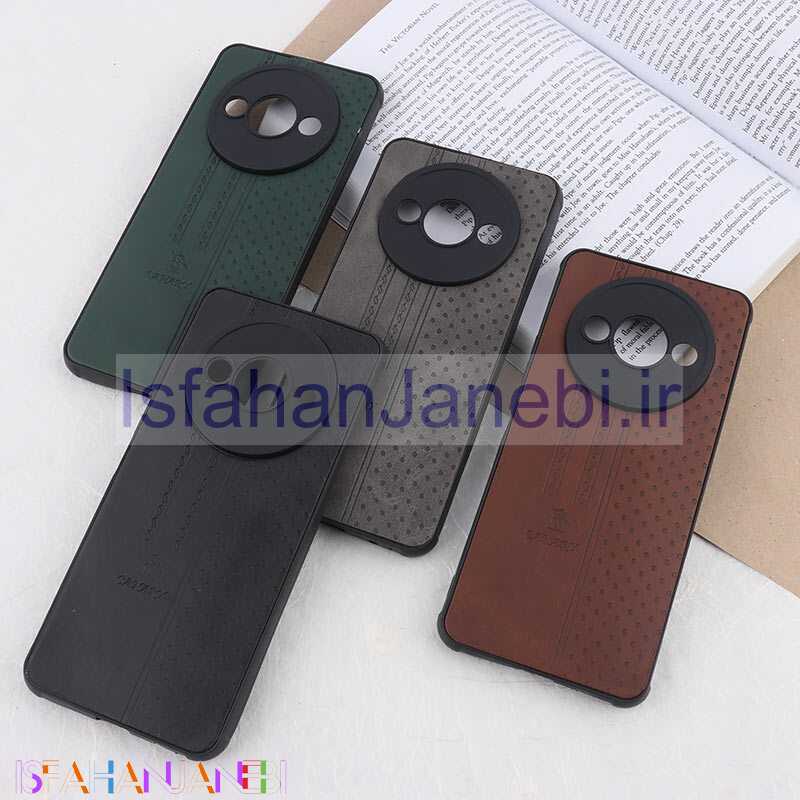 اصفهان جانبی-قاب چرمی Canary شیائومی Redmi A3 / A3X محافظ لنزدار