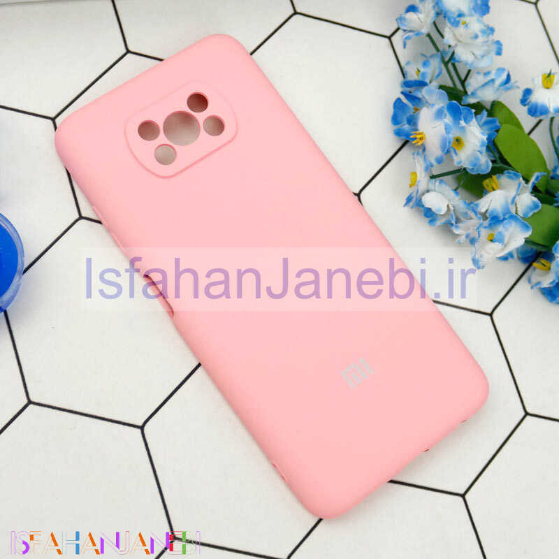 اصفهان جانبی-قاب سیلیکونی محافظ لنزدار Xiaomi Poco X3