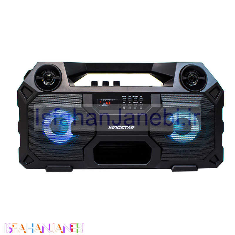 اصفهان جانبی-اسپیکر بلوتوثی فلش خور KingStar KBS330 + ریموت کنترل