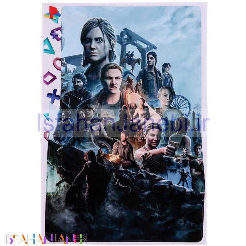 اصفهان جانبی-اسکین پلی استیشن 5 اسلیم استاندارد طرح The Last Of Us