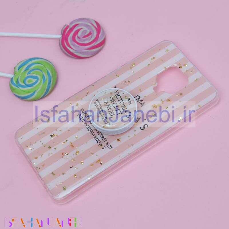 اصفهان جانبی-قاب رنگین کمانی پاپ سوکت دار خرچنگی کد1 شیائومی Redmi Note 9s / Note 9 Pro