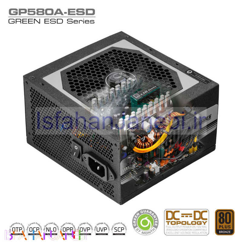 اصفهان جانبی-پاور گرین GREEN GP580A ESD