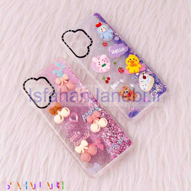 اصفهان جانبی-قاب آکواریومی Casetify سامسونگ Galaxy A13 عروسکی برجسته محافظ لنزدار
