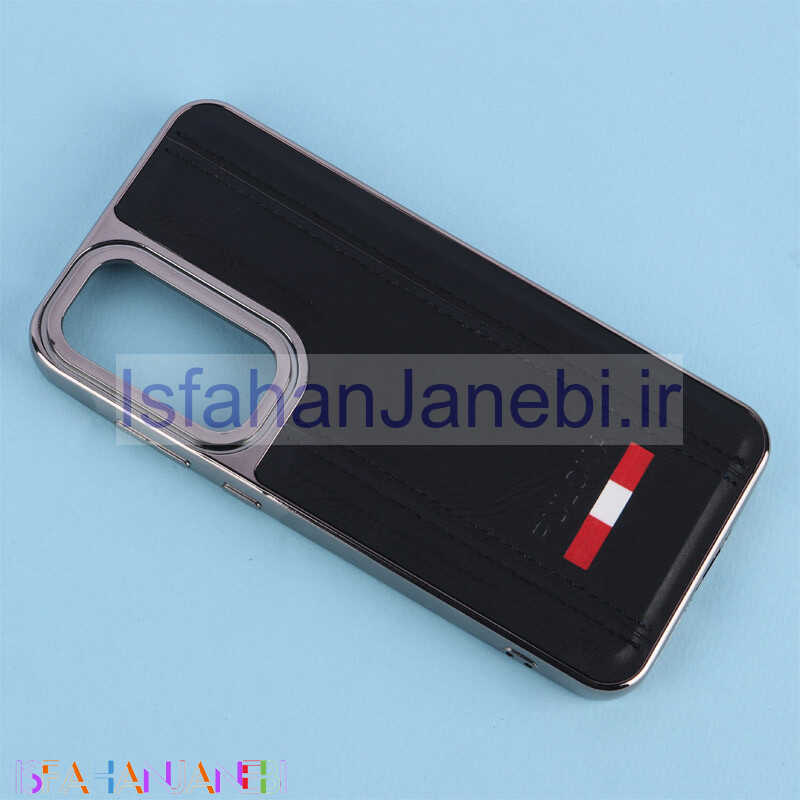 اصفهان جانبی-قاب چرمی Puloka طرح دوخت Samsung Galaxy A35