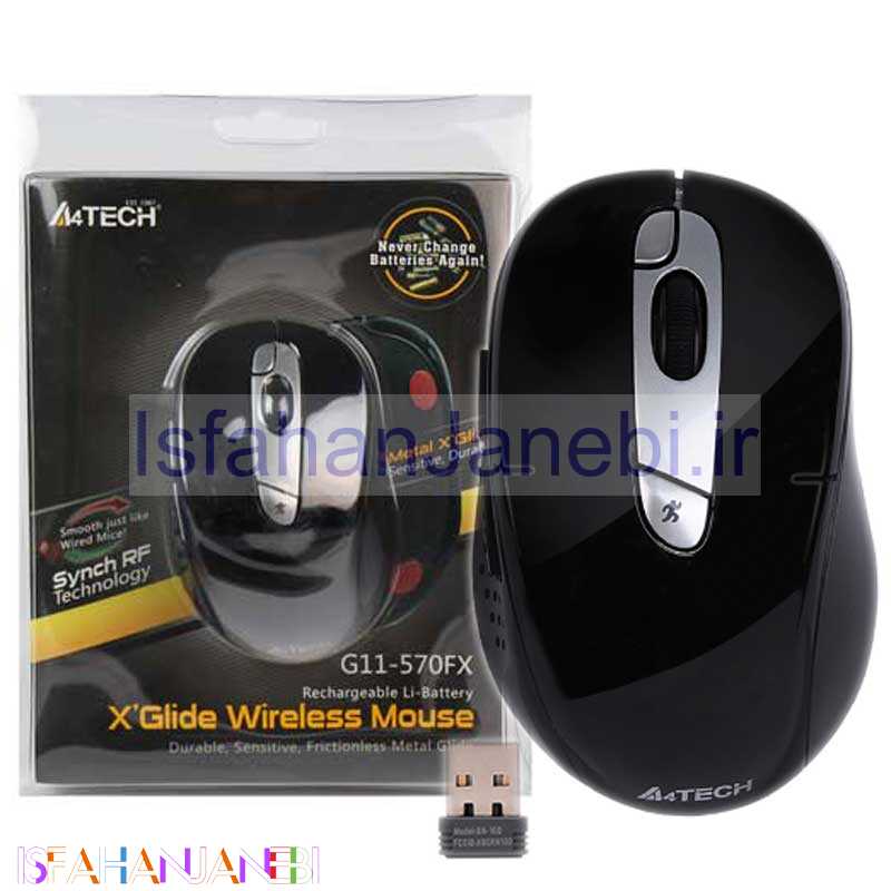 اصفهان جانبی-موس بی سیم A4TECH G11-570FX