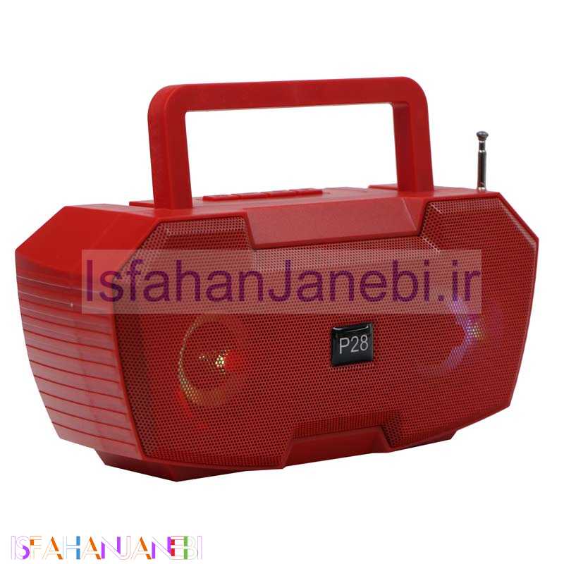 اصفهان جانبی-اسپیکر بلوتوثی رم و فلش خور P28