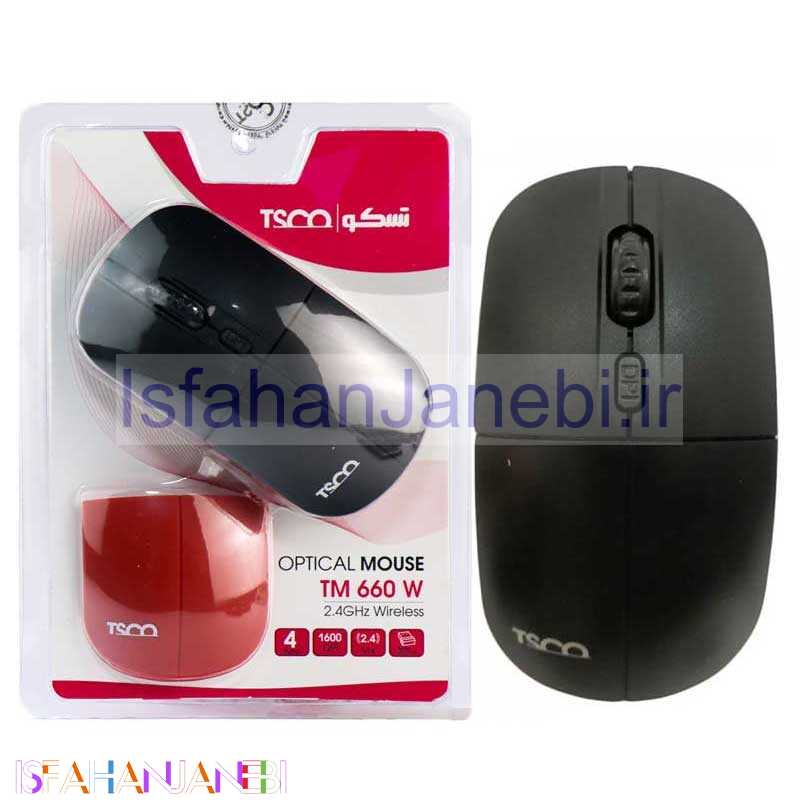 اصفهان جانبی-موس بی سیم TSCO TM 660W