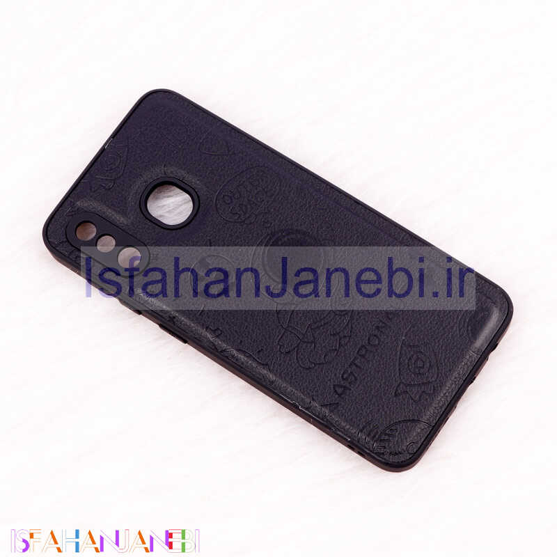 اصفهان جانبی-قاب ضد ضربه چرمی Astronaut محافظ لنزدار Samsung Galaxy A20 / A30