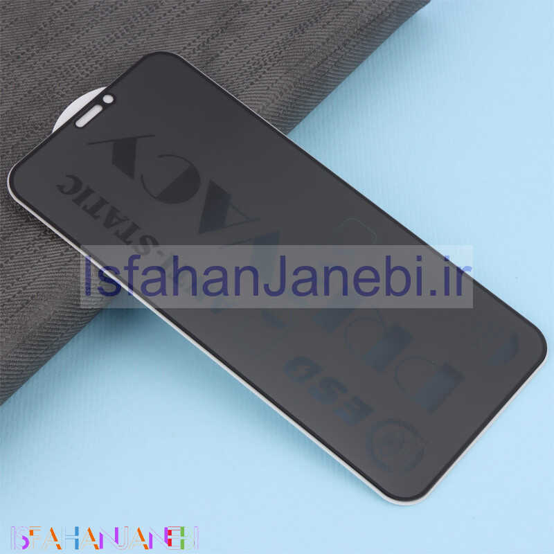 اصفهان جانبی-گلس ESD Privacy Anti Static آیفون iPhone X / XS / 11 Pro
