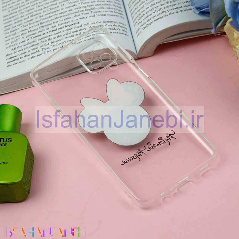 اصفهان جانبی-قاب ژله ای شفاف طرحدار مینی موس Samsung Galaxy A12