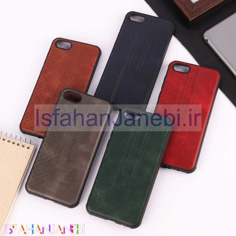 اصفهان جانبی-قاب چرمی Canary هواوی Y5 Prime 2018 / Y5 2018 محافظ لنزدار