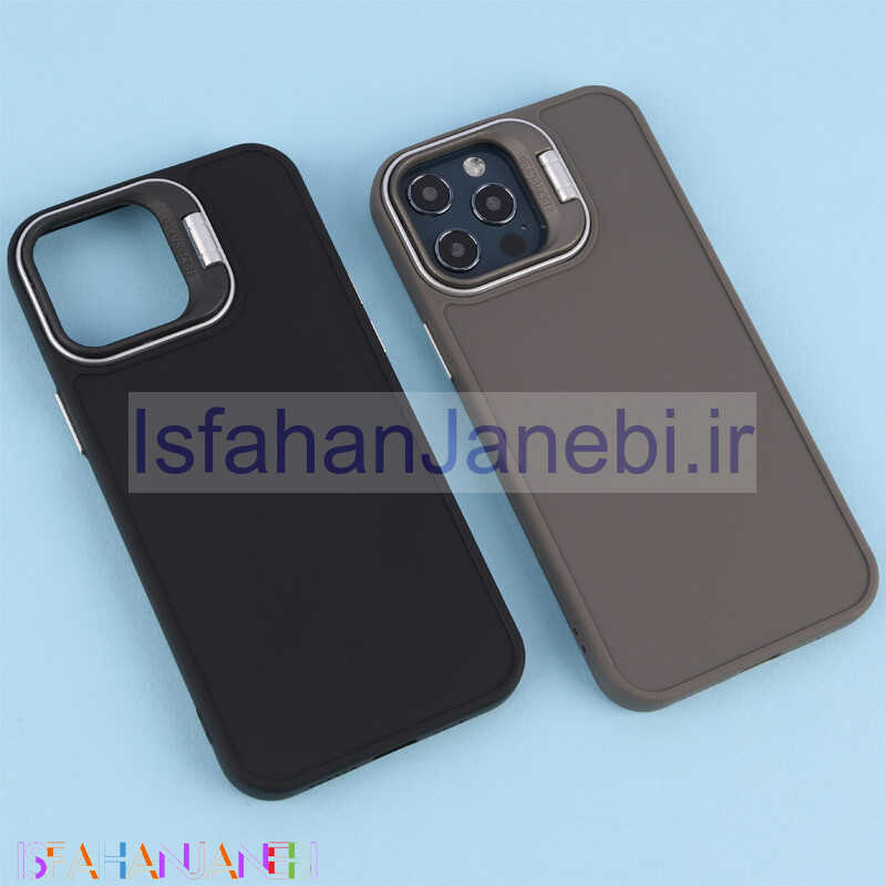 اصفهان جانبی-قاب سیلیکونی Cyns Case آیفون iPhone 12 Pro Max استندشو