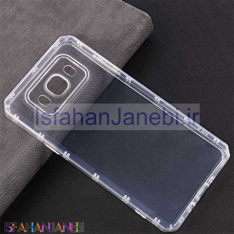اصفهان جانبی-قاب ژله ای بی رنگ محافظ لنزدار Samsung Galaxy J7 2016