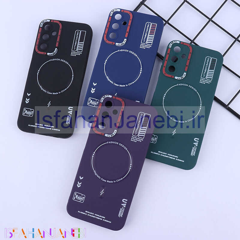 اصفهان جانبی-قاب ژله ای Dcokm سامسونگ Galaxy A14 4G / A14 5G طرح مگ سیف محافظ لنزدار