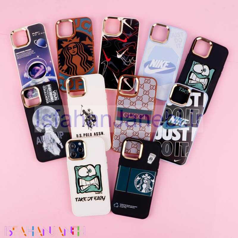 اصفهان جانبی-قاب طرحدار دور لنز فلزی iPhone 12 Pro Max