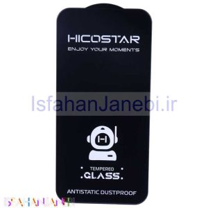 اصفهان جانبی-گلس آنتی استاتیک Hicostar Tempered آیفون iPhone 13 / 13 Pro / 14