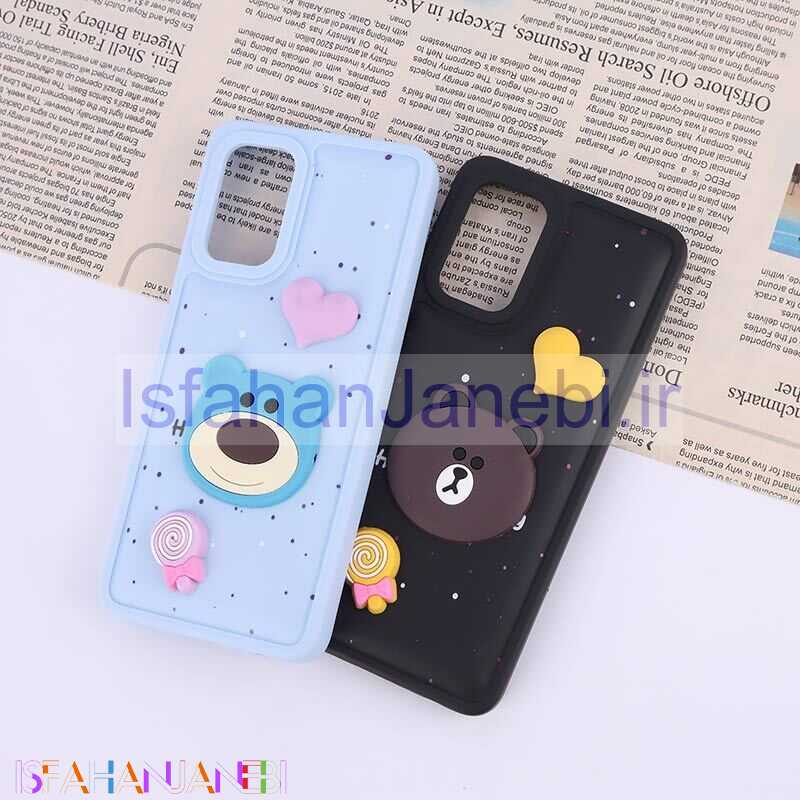 اصفهان جانبی-قاب ژله ای سامسونگ Galaxy A32 4G طرح آبنبات و قلب