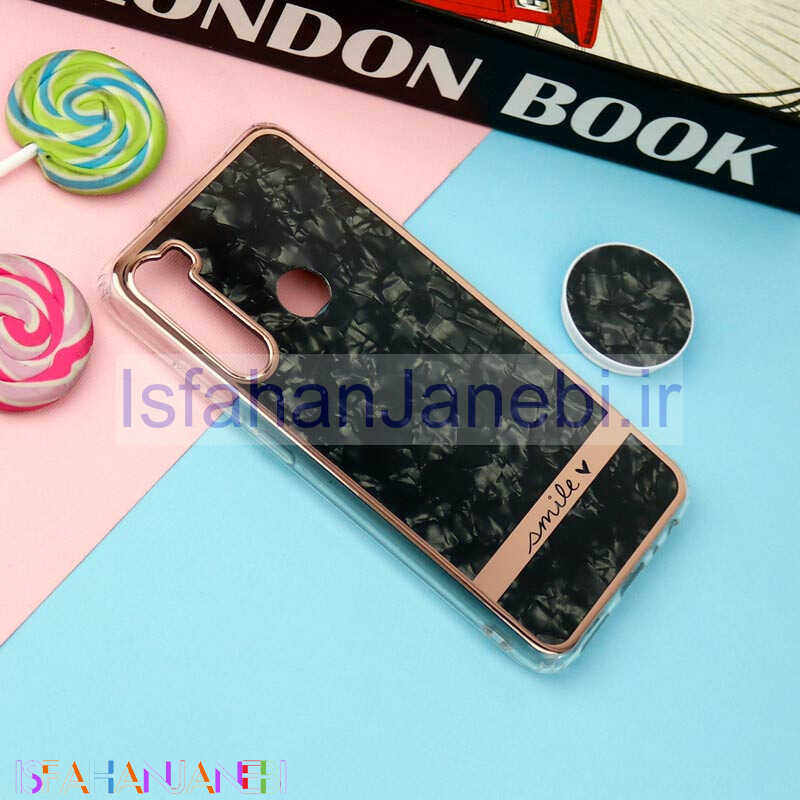 اصفهان جانبی-قاب IMD یخی گلدلاین + پاپ سوکت Xiaomi Redmi Note 8