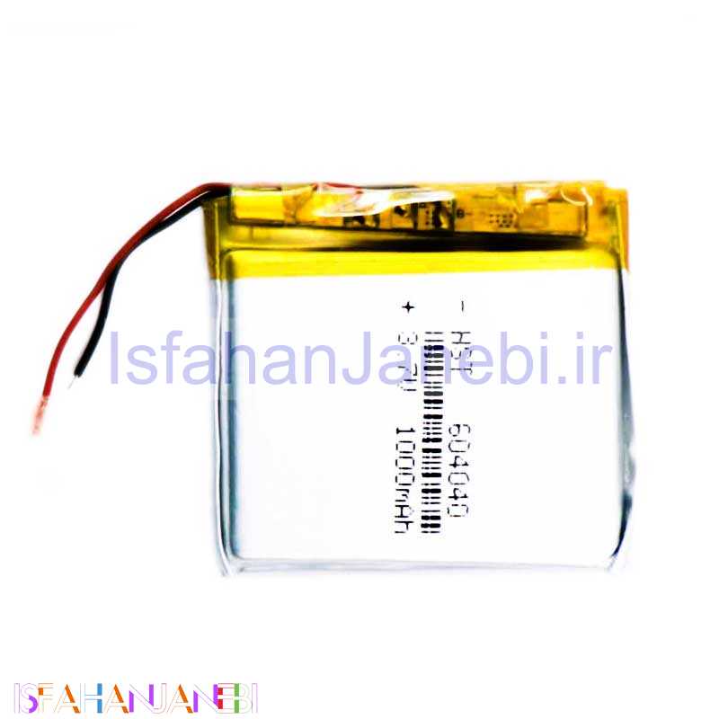 اصفهان جانبی-باتری لیتیوم 1000mAh 37*40*6mm 604040